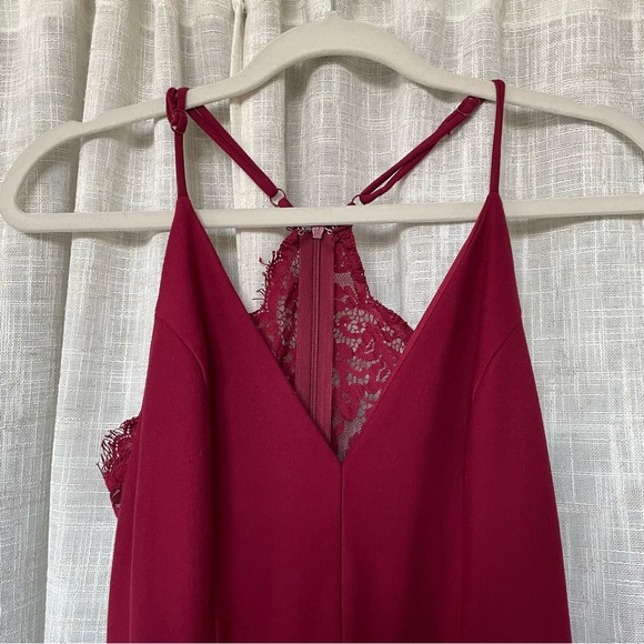Lulu’s Burgundy Only Want You Dress - Picture 5 of 10